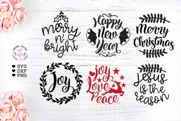 6 Round Christmas Ornaments: A Crafty Graphics Must-Have