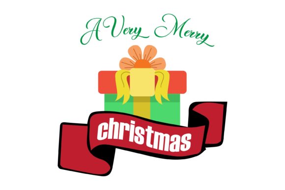 A Very Merry Christmas Quote Graphics for Crafts