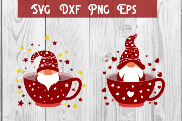 Christmas Cup Gnomes SVG: A Festive Graphic for Local Brands