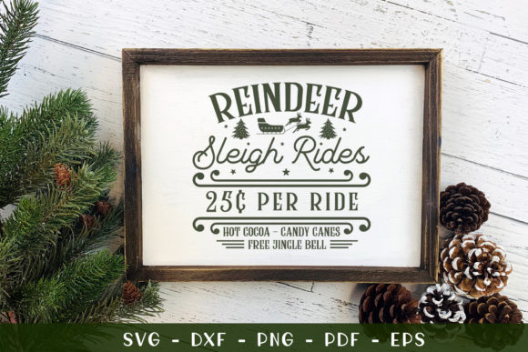 Christmas Farmhouse Sign: A Versatile Holiday Embroidery Design