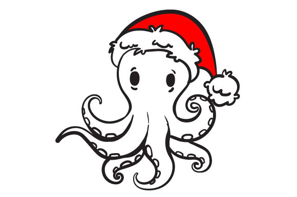 Christmas Octopus: A Festive Addition for Crafty Brands