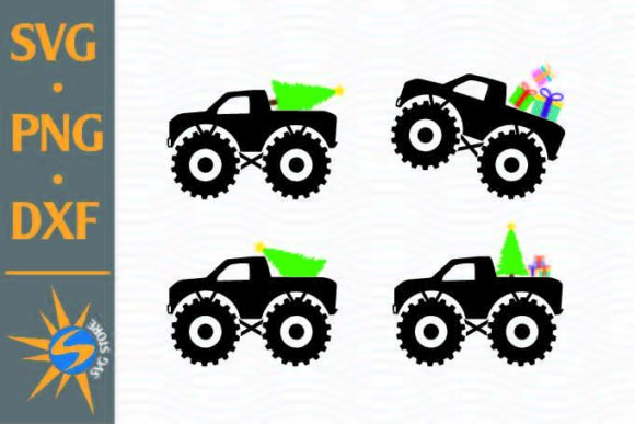 Monster Truck Christmas: A Festive Addition to Your Crafts